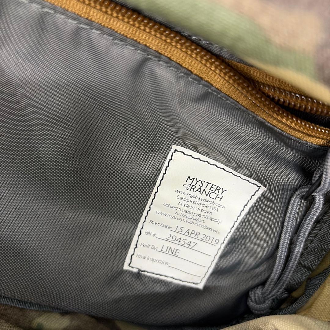 めっちゃ珍しい！！MYSTERY RANCH カモフラージュ ウエストポーチMCの