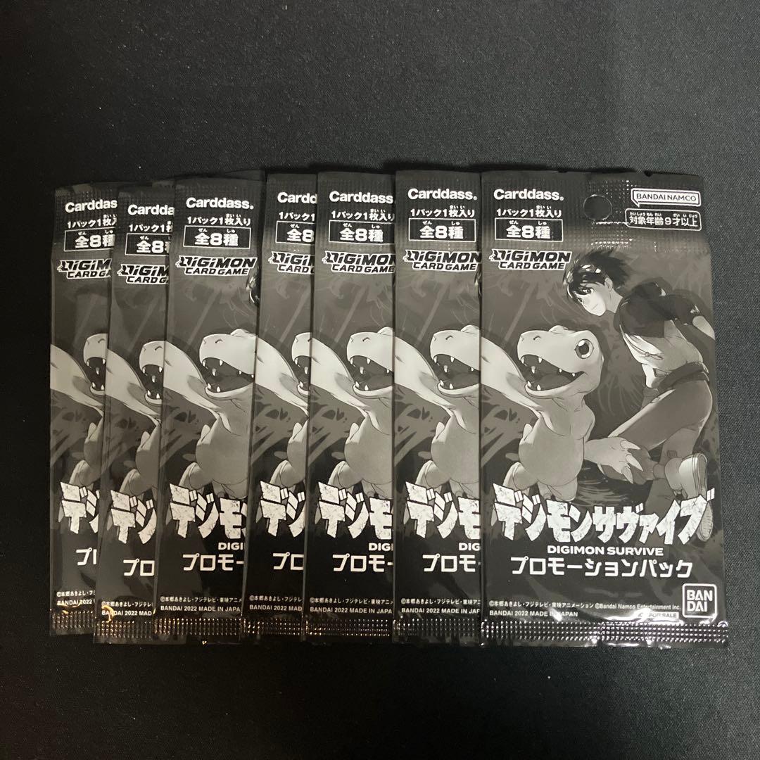 デジモンカード デジモンサヴァイブ プロモパック7パックセット - メルカリ