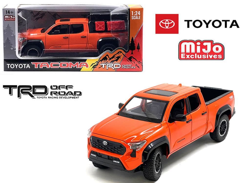 2023 トヨタ・タコマ TRD OFF ROAD　(オクタン・オレンジ) ハイラックスの北米版 トヨタの新型ピックアップ「タコマ」 12月から