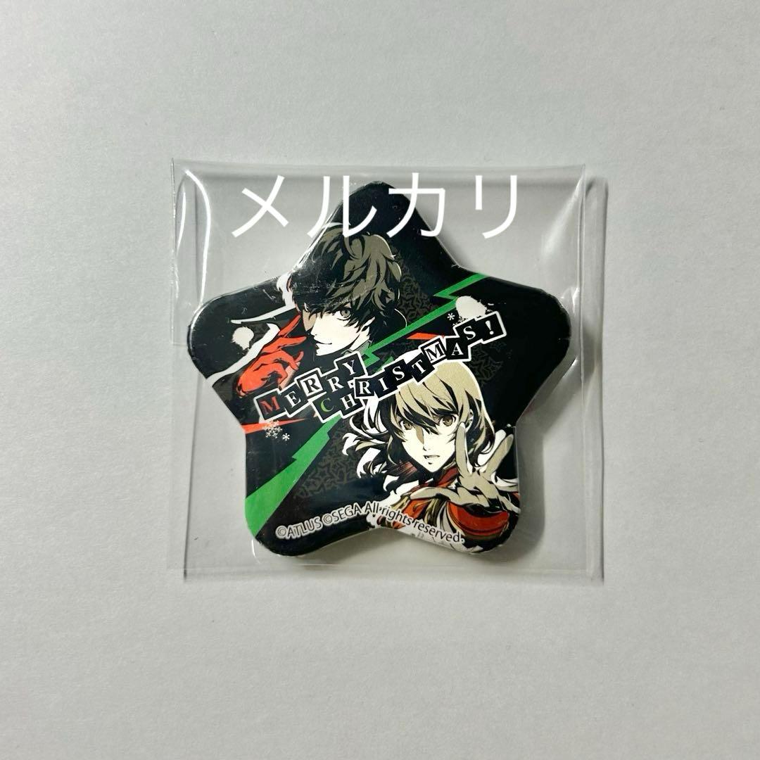 【非売品】ペルソナ5 プリロール 缶バッジ 主人公＆明智吾郎 info＞ #ペルソナ5 P5BB 明智吾郎さんの缶バッジ入荷してます🎩 この