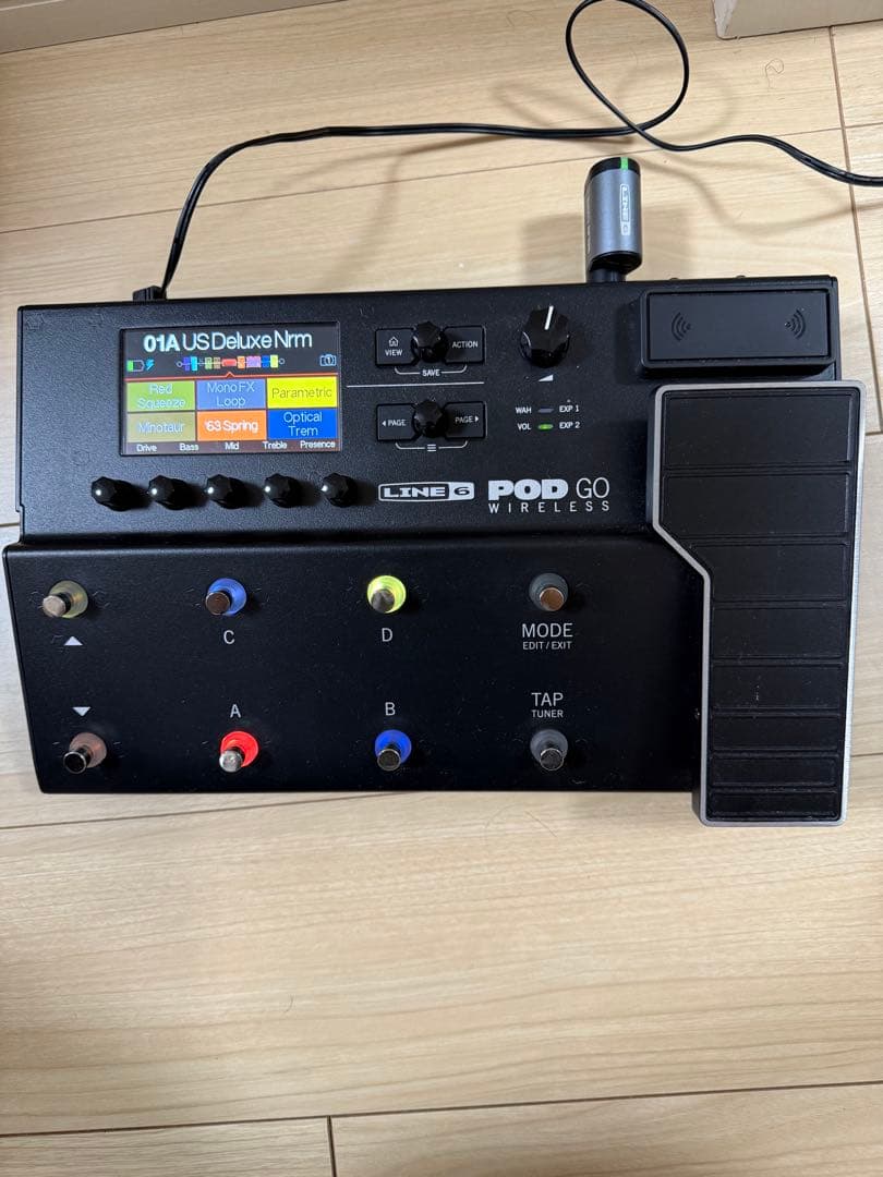 LINE6 POD GO Wireless ギターエフェクター Line 6 POD Go Wireless Guitar Effects Processor | American Musical