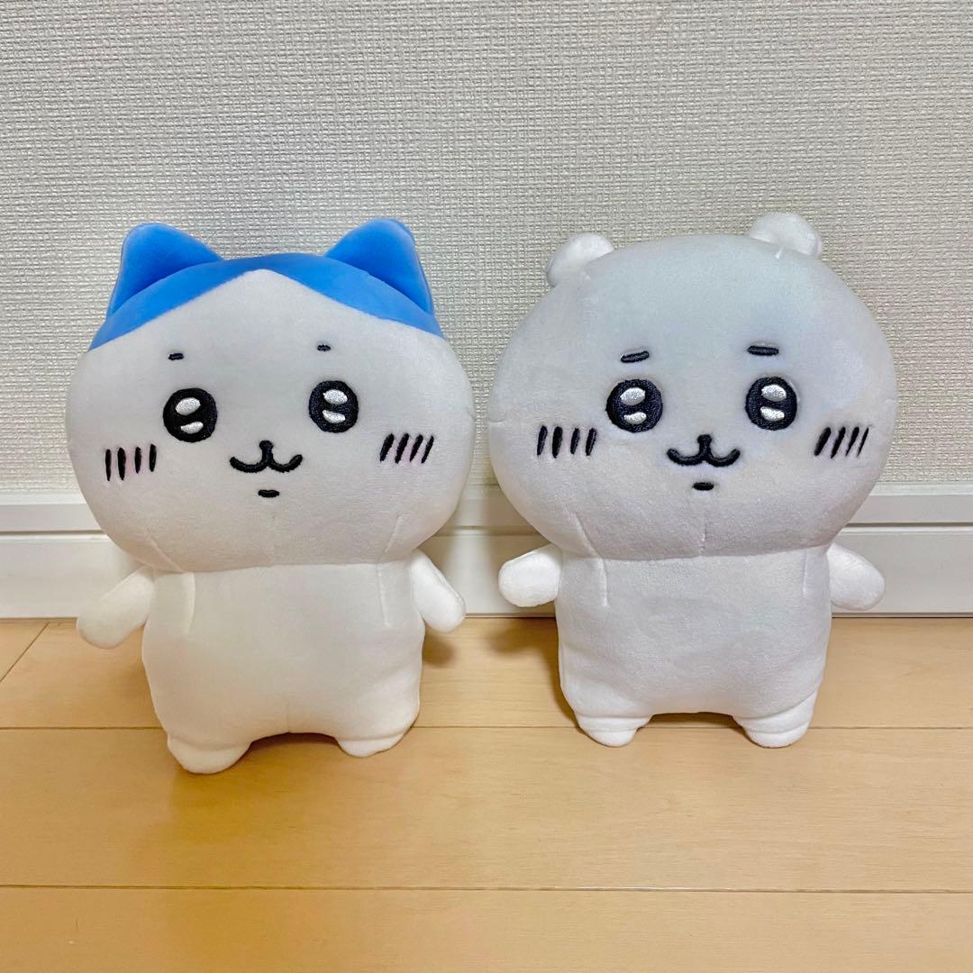 レア】ちいかわ ハチワレ ぬいぐるみS 初期 - メルカリ