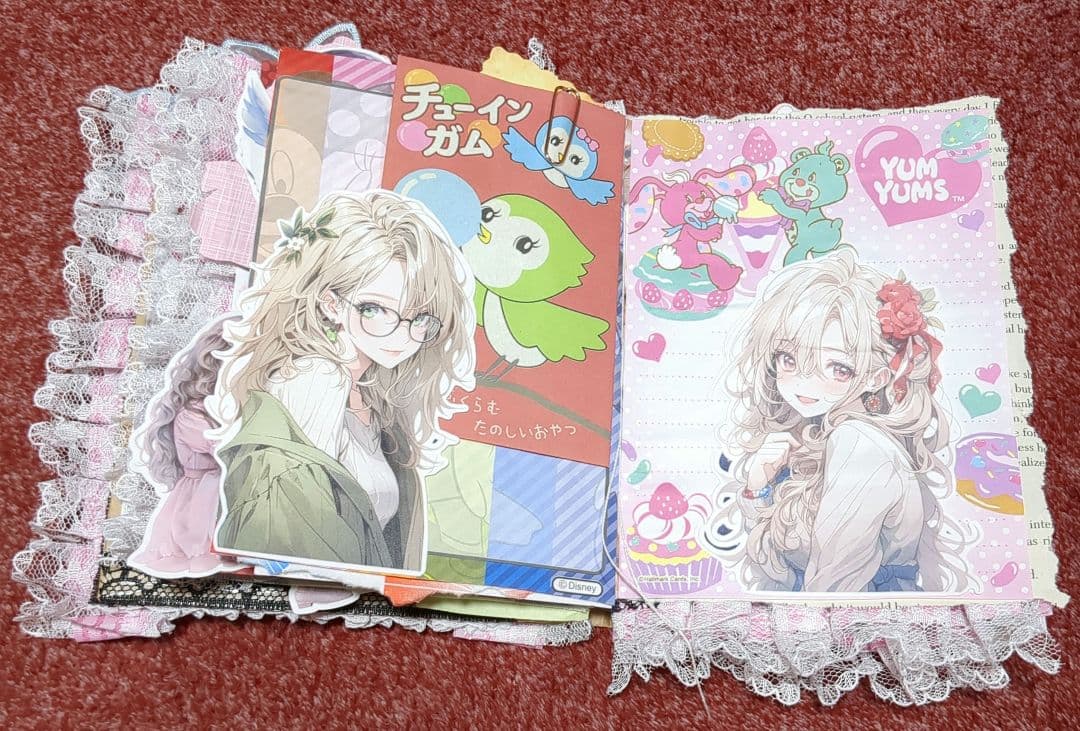 ジャンクジャーナル 雑記帳♡〜平成レトロ女子♡〜 コラージュ素材