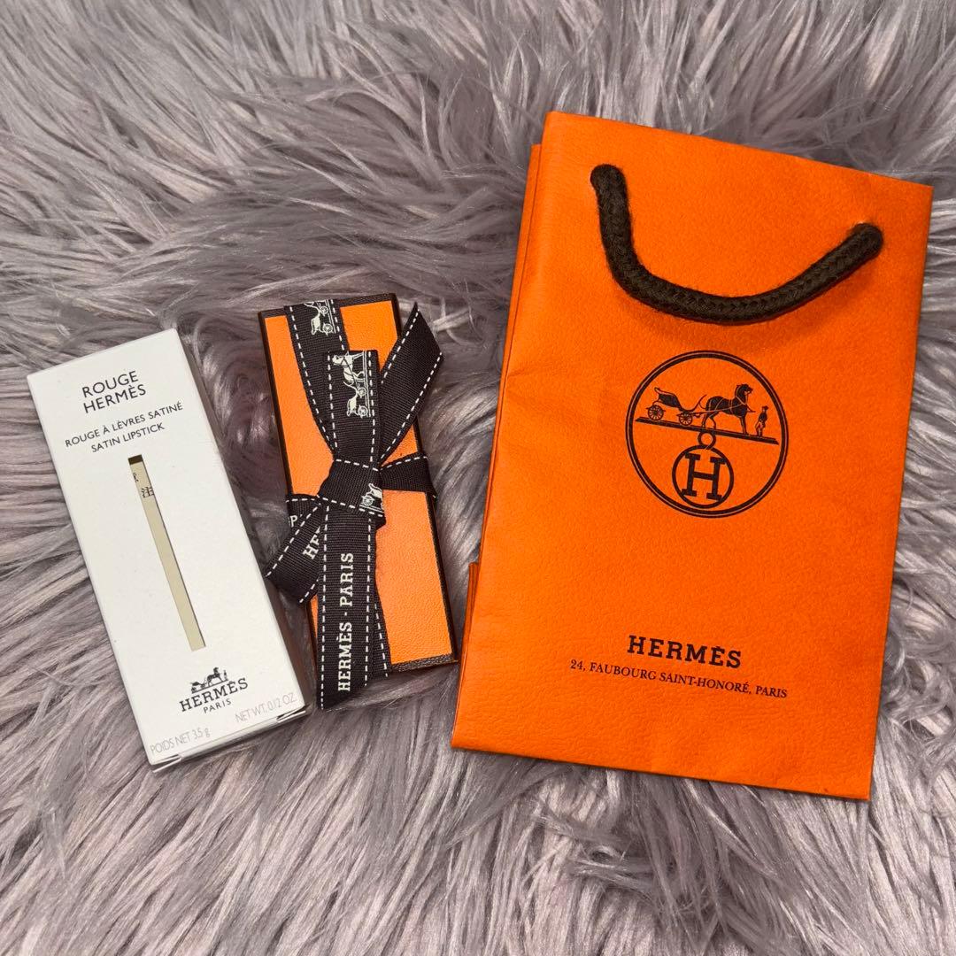 新品未使用 HERMES ROUGE HERMES ベージュ・シエンヌ Hermès（Hermès） ルージュ エルメス ルージュ ア レーヴル サティネ
