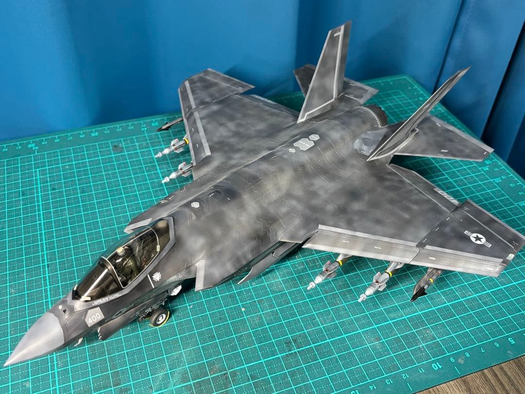 戦闘機　プラモデル完成品　タミヤ　1/48 F-35C ライトニングII 1/48 ロッキード マーチン F-35C ライトニングII: スケールモデル