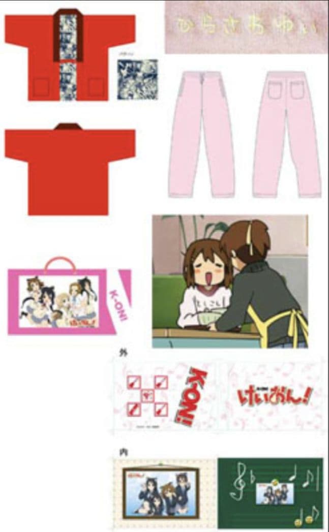 コミケC77 限定品 けいおん 平沢唯 どてらセット - メルカリ