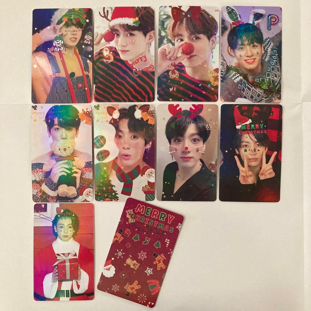 BTS JungKook グク クリスマスフォトカードセット - メルカリ