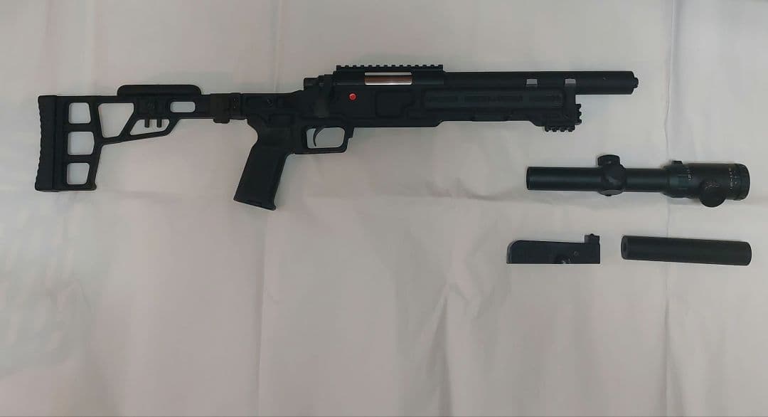 東京マルイVSR-10&メイプルリーフMLC-S2中古(カスタム品) Maple Leaf VSR-10用 MLC S2 ライフルシャーシセット (東京マルイ対応