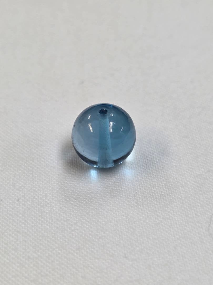 【厳選・10mm】天然ブルートパーズ 1粒（ストーンマーケット5万円購入品） 全て特大サイズの1点物！11月の誕生石天然高品質ブルートパーズが大量
