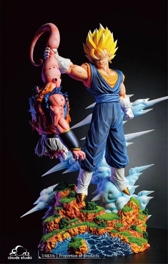 ドラゴンボール ベジータ VS 魔人ブウ 彫刻フィギュア ガレージキット ドラゴンボール ベジータ VS 魔人ブウ 彫刻フィギュア ガレージキット