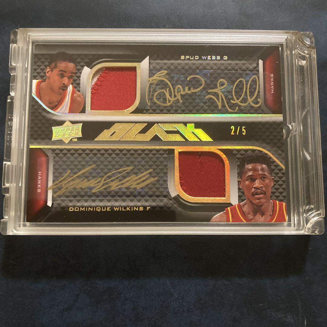 NBAカード　UD BLACK Quad auto patch 5枚限定 NBAカード UD BLACK Quad auto patch 5枚限定 NBAカード UD BLACK Quad