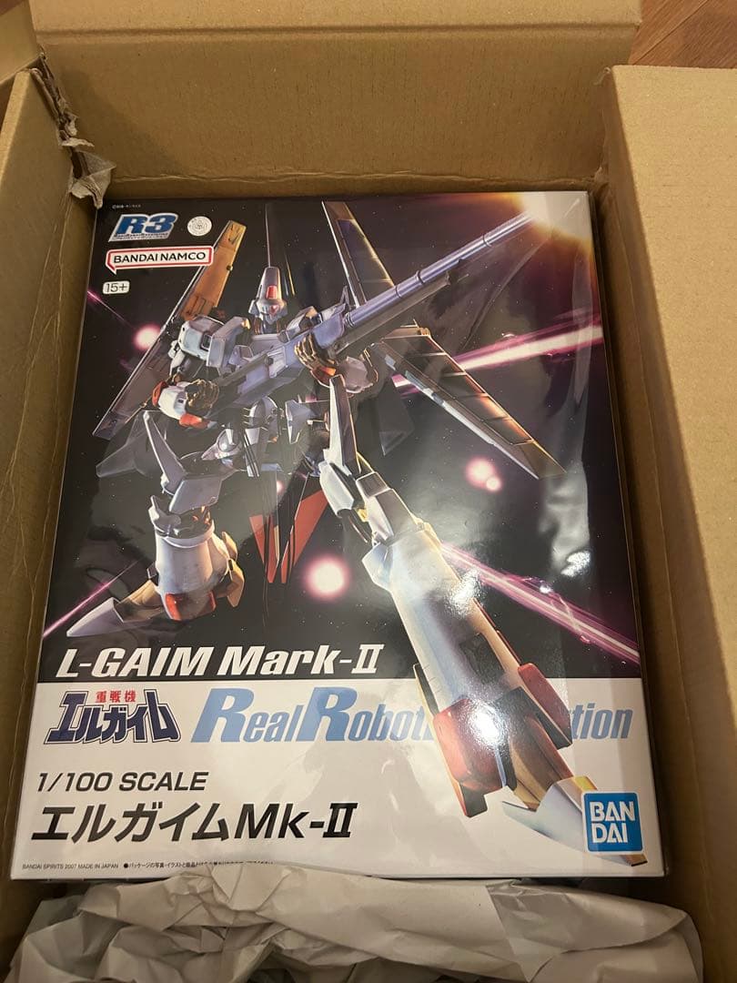 R3 1/100 エルガイムMk-II 色分け済みプラモデル（ 重戦機エルガイム 重戦機エルガイム」よりプラモデル「R3 1/100 エルガイムMk-II」、5月
