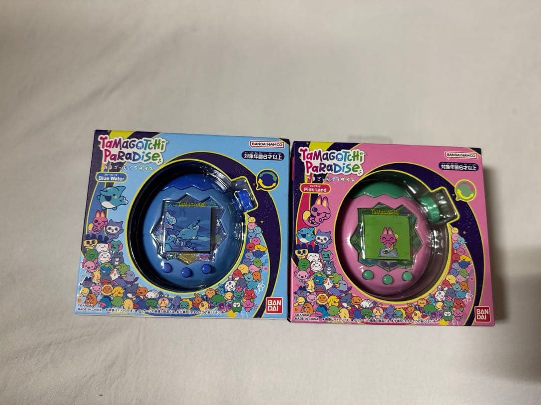 たまごっちパラダイス 2色セット ブルー ピンク