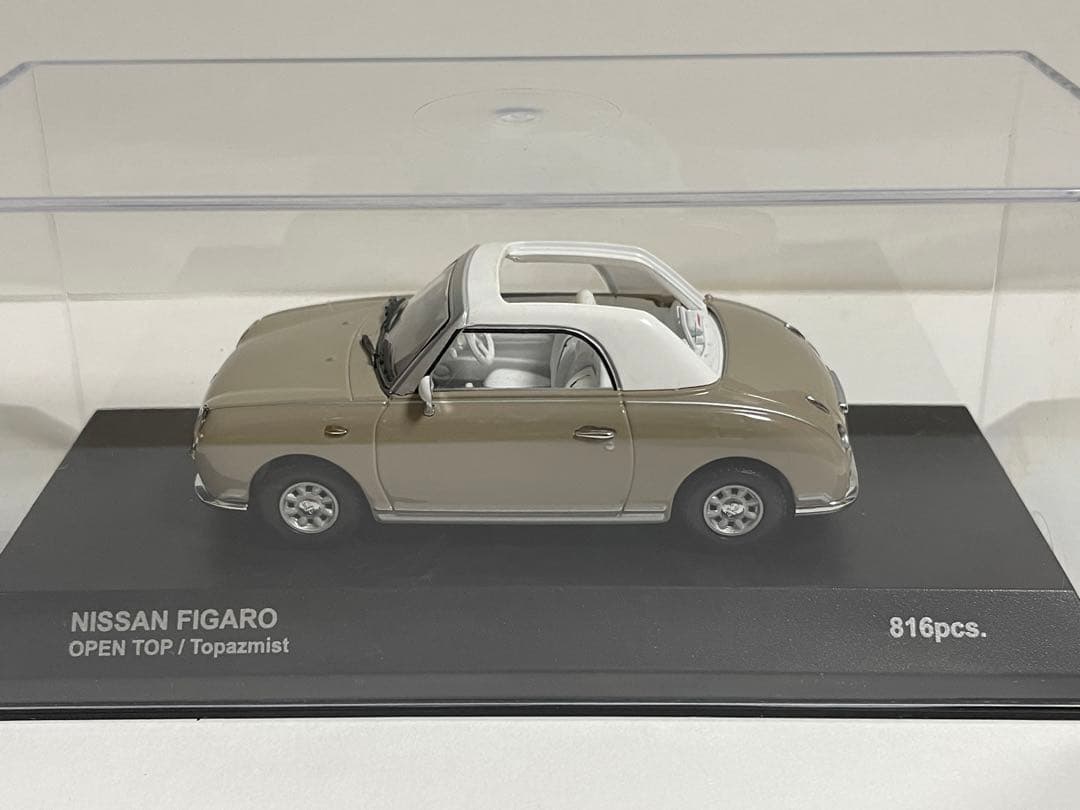 京商 1/43 日産フィガロ オープントップ - メルカリ