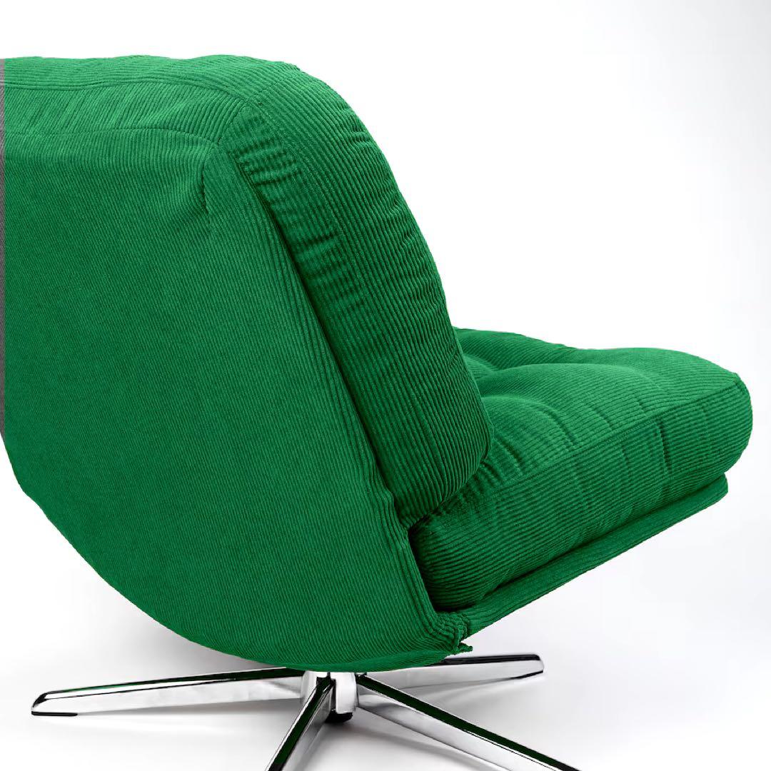 ⭐️【新品】IKEA ディヴリンゲ 1人掛けソファ グリーン 回転