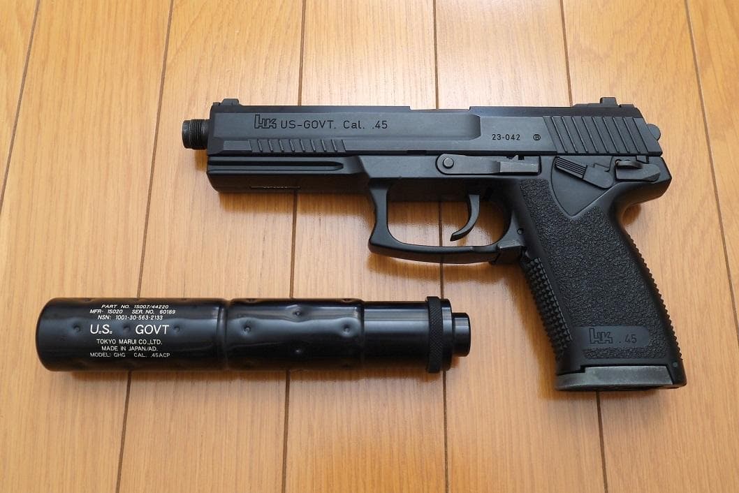 マルイ H&K socom MK.23 UMAREX H&K Licensed Metal Slide MK23 SOCOM GBB Pistol - Airsoft