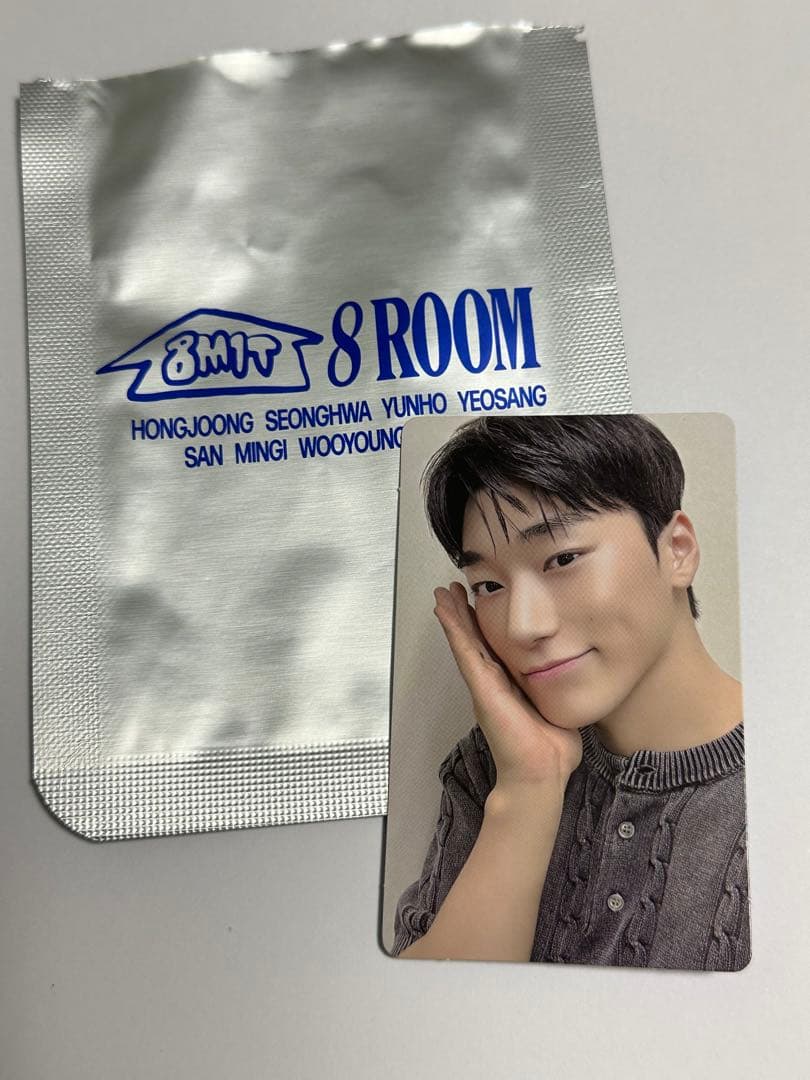 ATEEZ サン トレカ 8ROOM POPUP 韓国 ラントレ ポップアップ - メルカリ