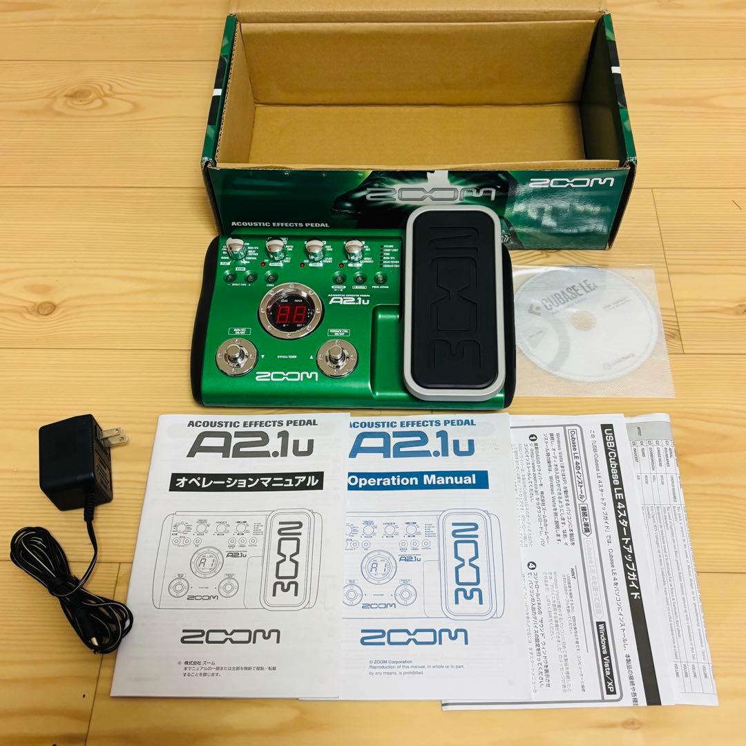 ZOOM A2.1u アコースティックエフェクトペダル - メルカリ