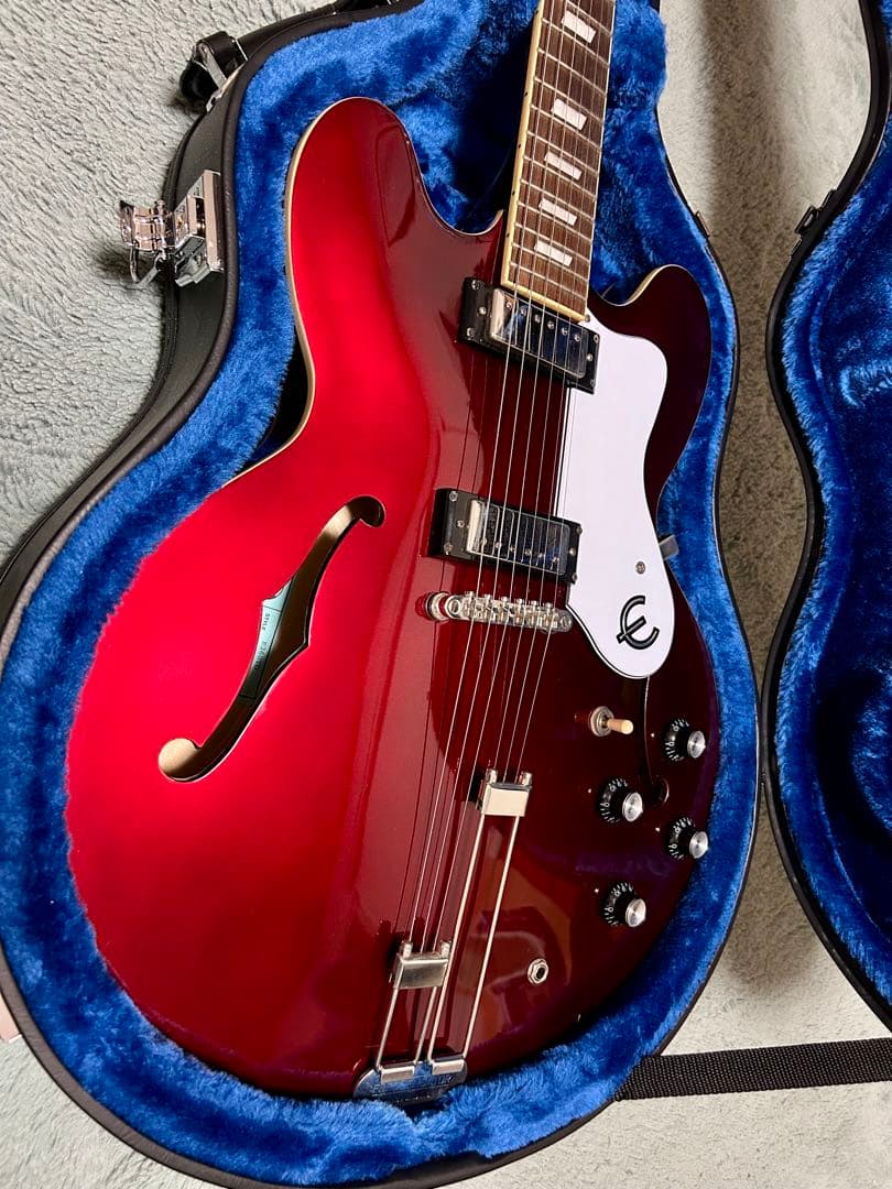 GWセール❣️Epiphone Riviera E360TD エピフォン リビエラ Epiphone E360TDC Riviera (Cherry)|ドルフィンギターズ