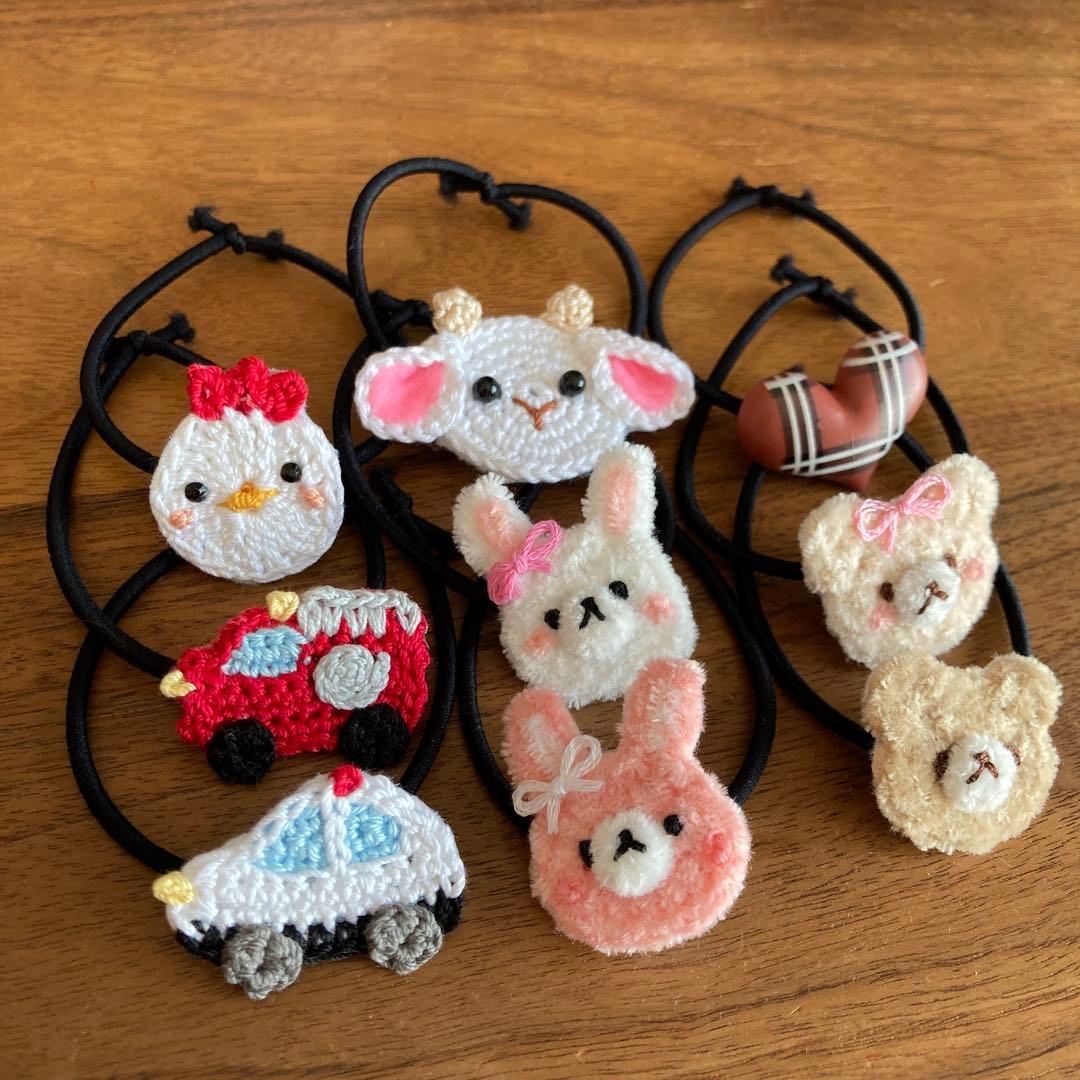 Maki様ご確認用☆ハンドメイド　ヘアゴム