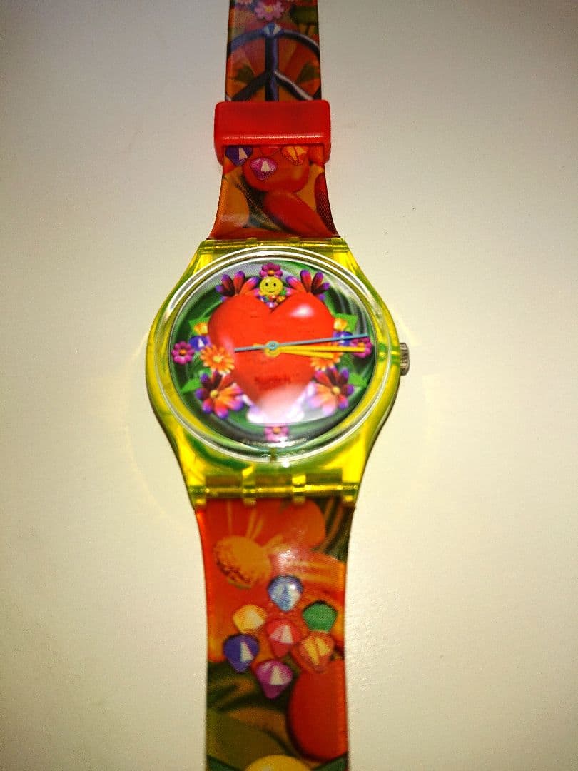 swatch ミシャ クライン Swatch Watch SLZ100 Tokyo 1964 Musicall Olympic Swatch Watch 34mm