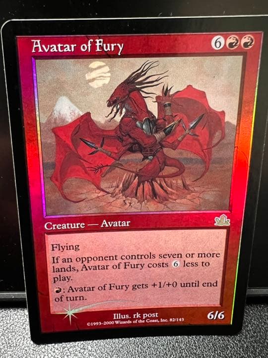 MTG 憤怒の化身 foil 英語版 Amazon.co.jp: mtg foil 日本語 PCY 憤怒の化身/Avatar of Fury 1枚