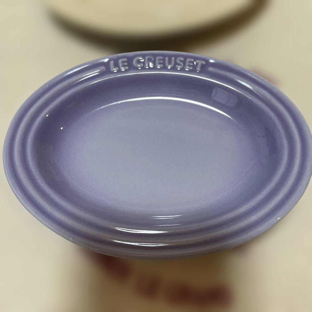 《新品》LE CREUSET ミニオーバルプレート 2箱 10枚
