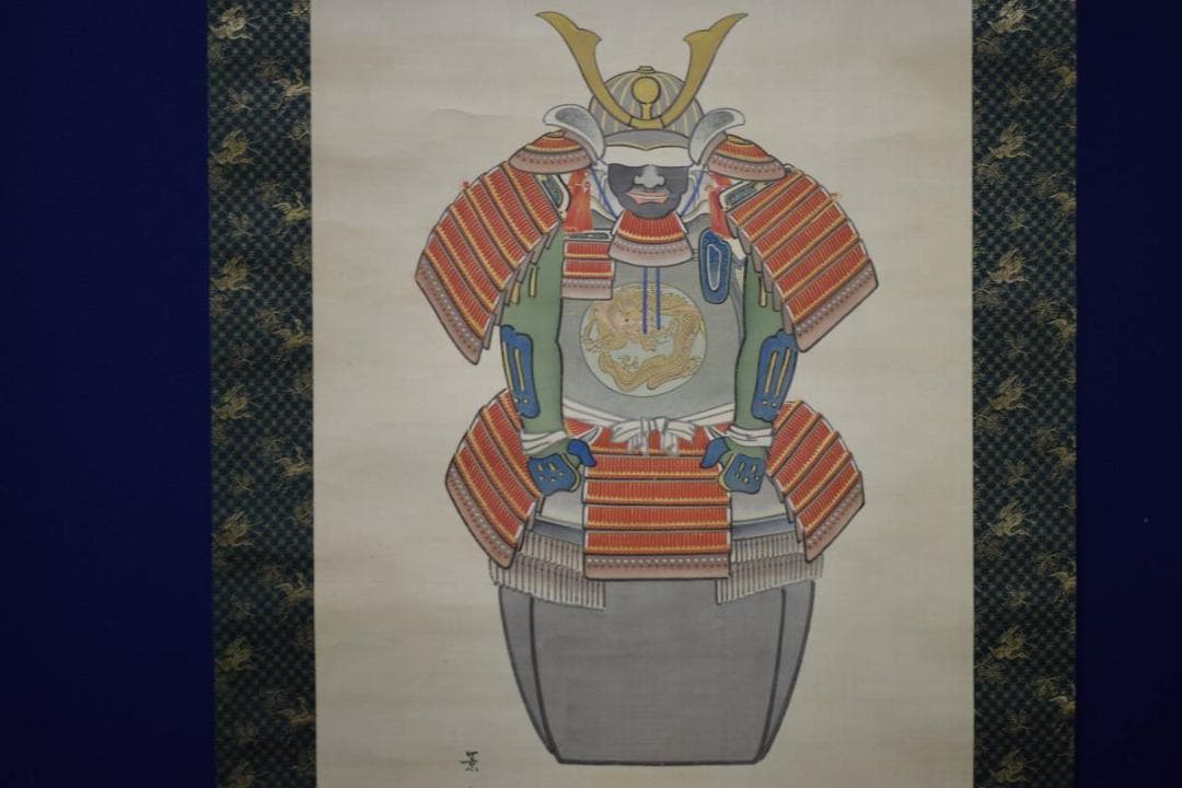 模写/松村景文/具足図/鎧図/布袋屋掛軸HD-958 上村松園 月下佳人図｜古美術・掛け軸の販売・買取・鑑定-松本松栄堂