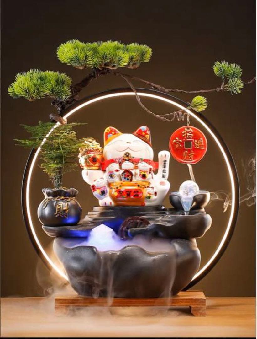 風水　招財猫　招き猫　風水 金運 猫 置物 風水インテリア 縁起物 Amazon.co.jp: Felimoa 開運招き猫 貯金箱 風水 インテリア置物 金運