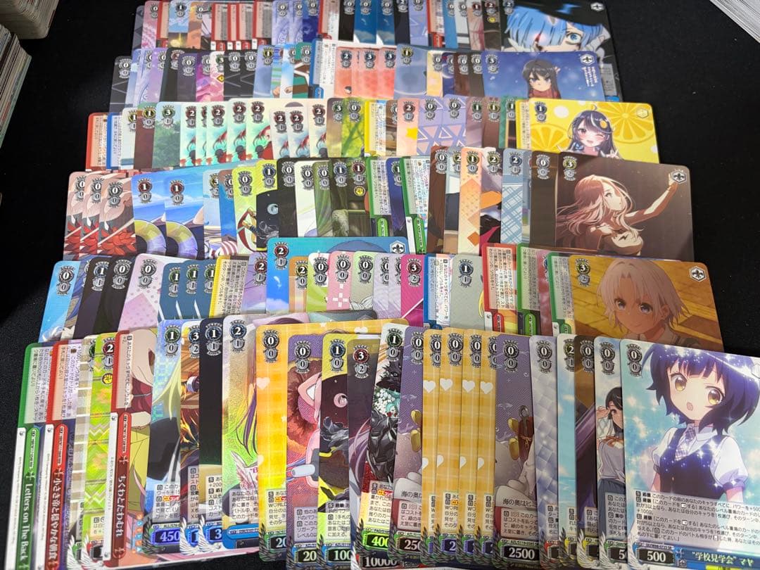 ヴァイスシュヴァルツ ホイル まとめ売り 2000枚 - メルカリ