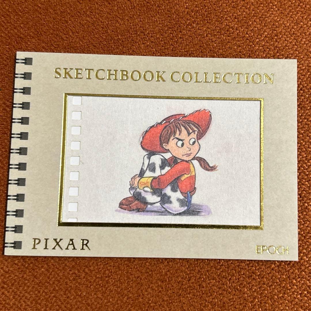 PIXAR スケッチブックコレクション ジェシー　4/10 絵を描く手帳 ターレンス アートクリエーション TACスケッチブック 120