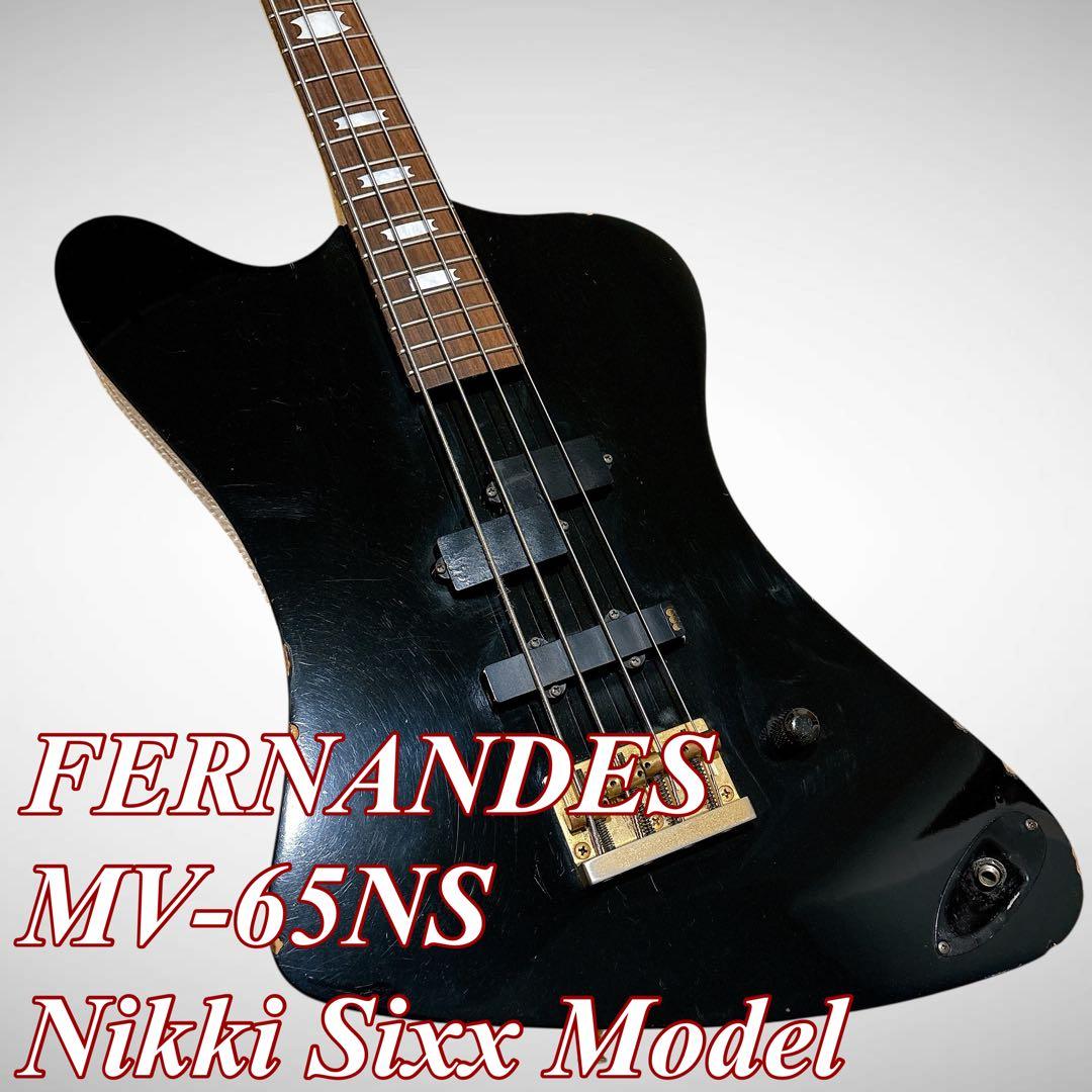 ギター FERNANDES MV-65NS Nikki Sixx Model Fernandes MV-65NS Nikki Sixx Japan Spectorbird | Bassic.de