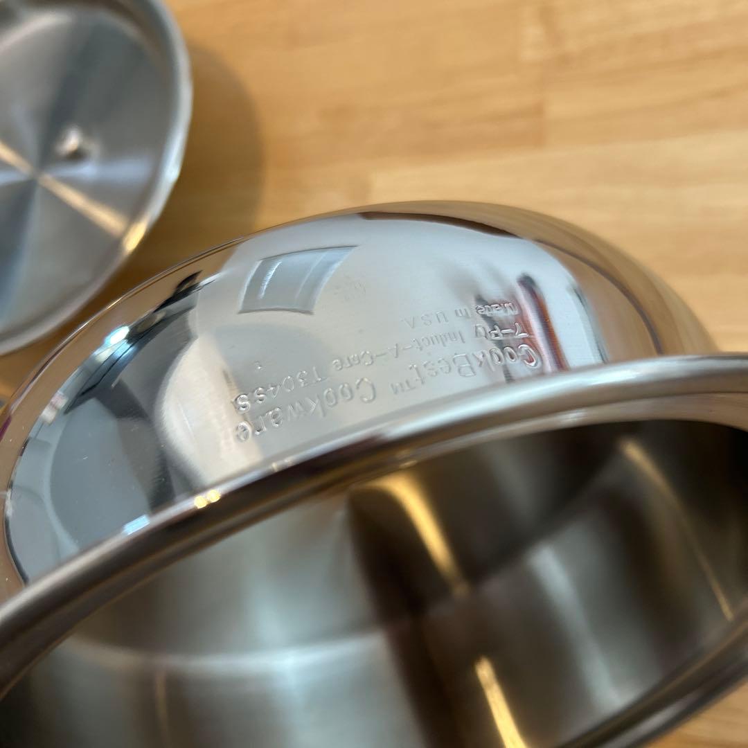 JUKI Cook Best ステンレス無水鍋 ソースパン 7-Ply - メルカリ