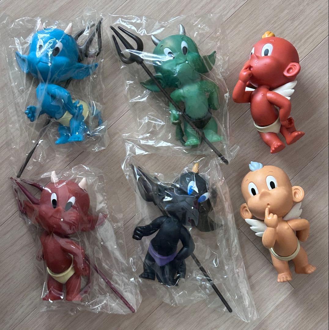 ソフビ デビル エンジェル まとめて デビルニャン (unboxindustries) | ソフビマニア - 日本最大のソフビ