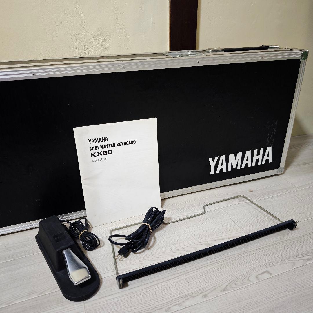 Yamaha KX88 MIDIマスターキーボード 88鍵 純正ハードケース付 - メルカリ