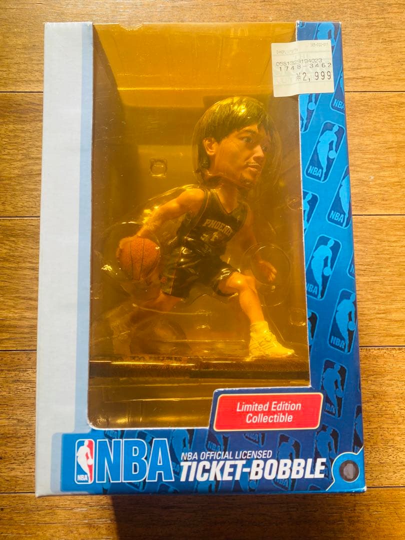 お値下げ【新品未開封】NBAフェニックスサンズ　 田臥勇太　選手フィギュア 日本バスケ界の伝説、田臥勇太がコートに立った3分31秒の価値 43歳の今