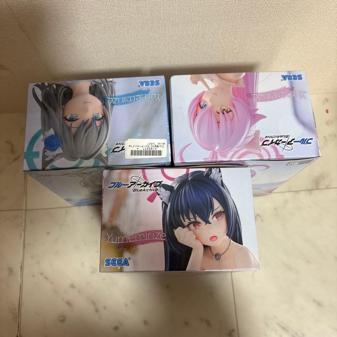 ブルーアーカイブ Yumemirize シロコ ホシノ セリカ フィギュアセット
