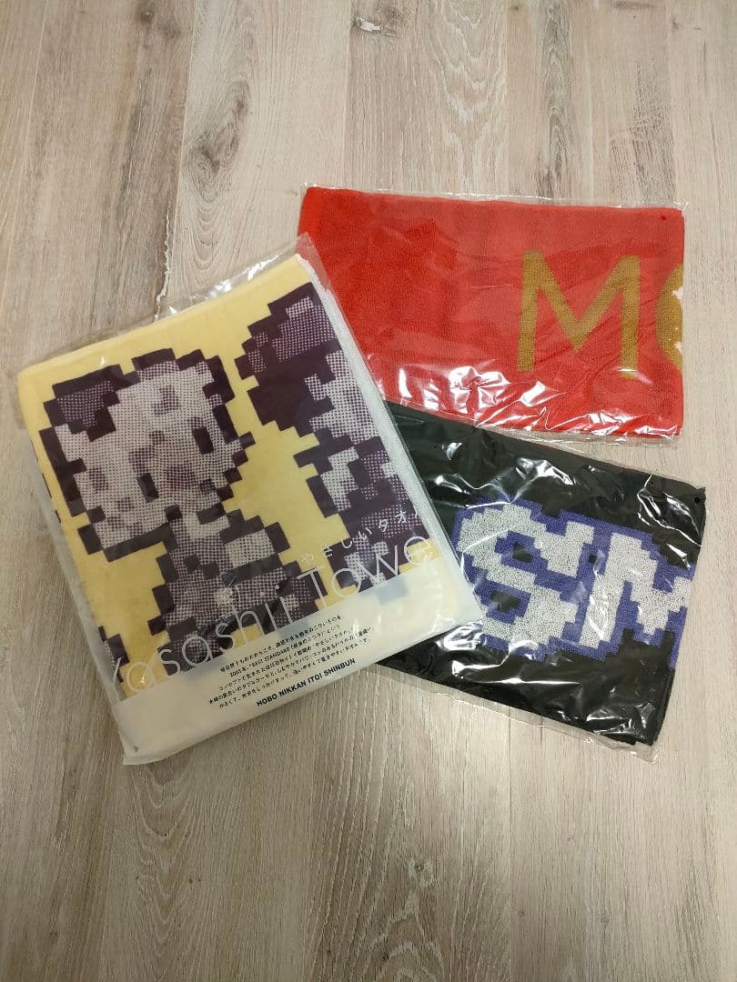 やさしいタオル MOTHER2 30th LIVEタオル ロゴ SMAAAASH やさしいタオル（MOTHER2 30th） - ほぼ日MOTHERプロジェクト - ほぼ日