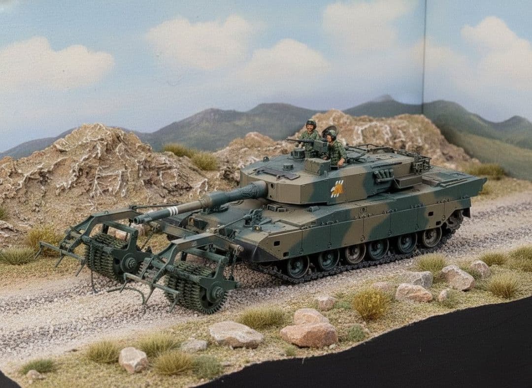 【生産終了品】1/35 陸上自衛隊 90式戦車 マインローラ TAMIYA|1/35 陸上自衛隊 90式戦車 マインローラ|【ハードオフ公式通販