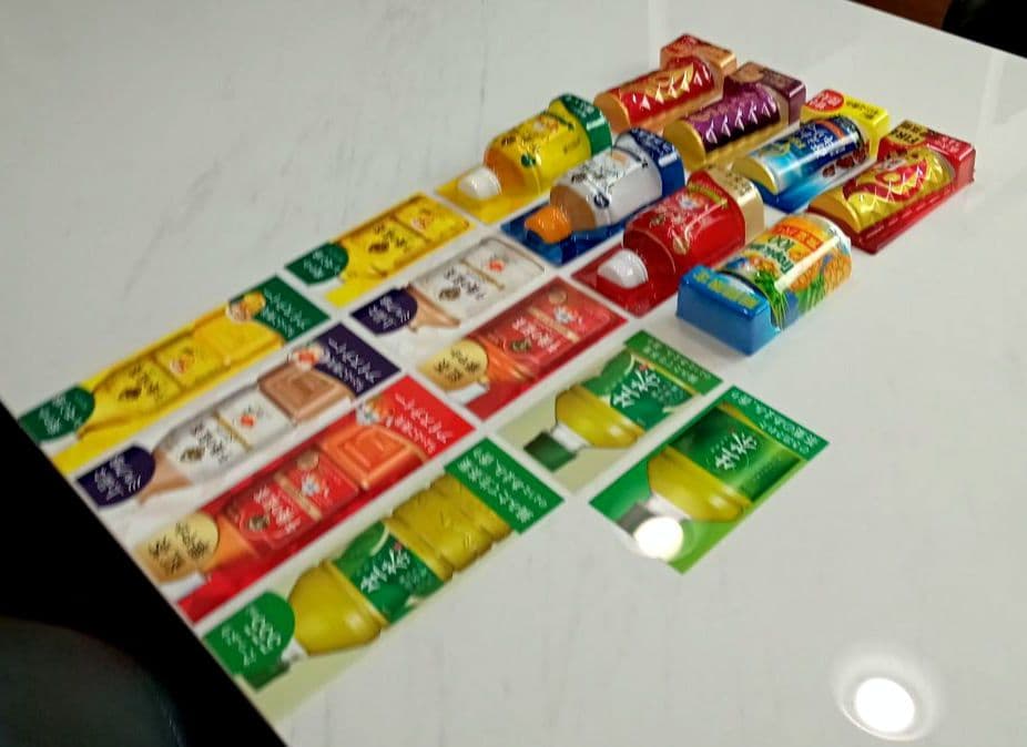 自販機ダミー】キリンビバレッジシリーズ 新品17枚セット(非売品
