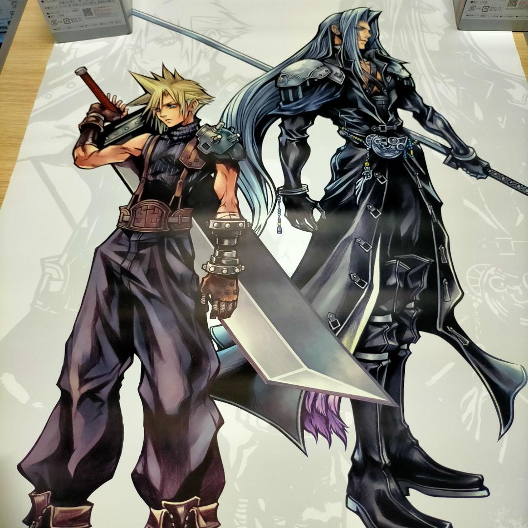 ディシディアファイナルファンタジー FF7 ポスター クラウド