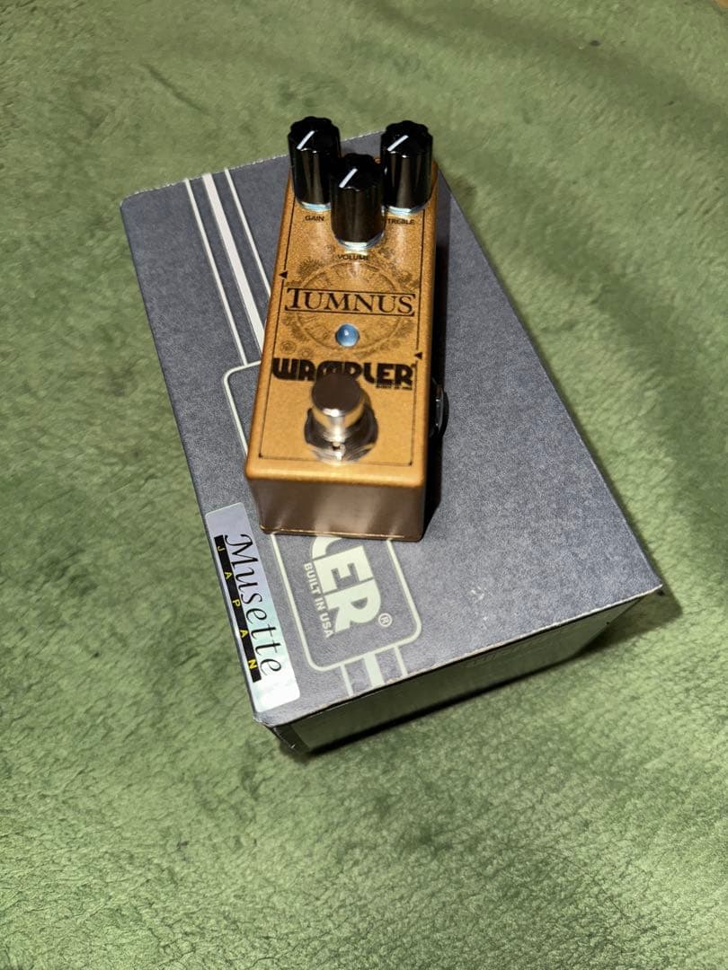 【新品同様】Wampler Tumnus ギターエフェクター Wampler Tumnusはケンタウルスをベースに開発されたオーバードライブ