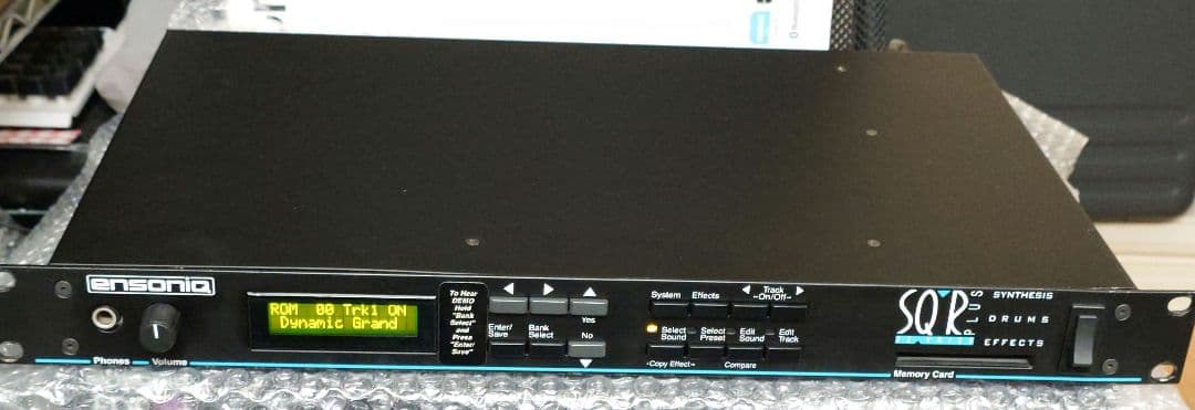 Ensoniq SQ-R plus 32voice　シンセモジュール Ensoniq SQ-R Plus 32 voice - What To Know & Where To Buy | Equipboard