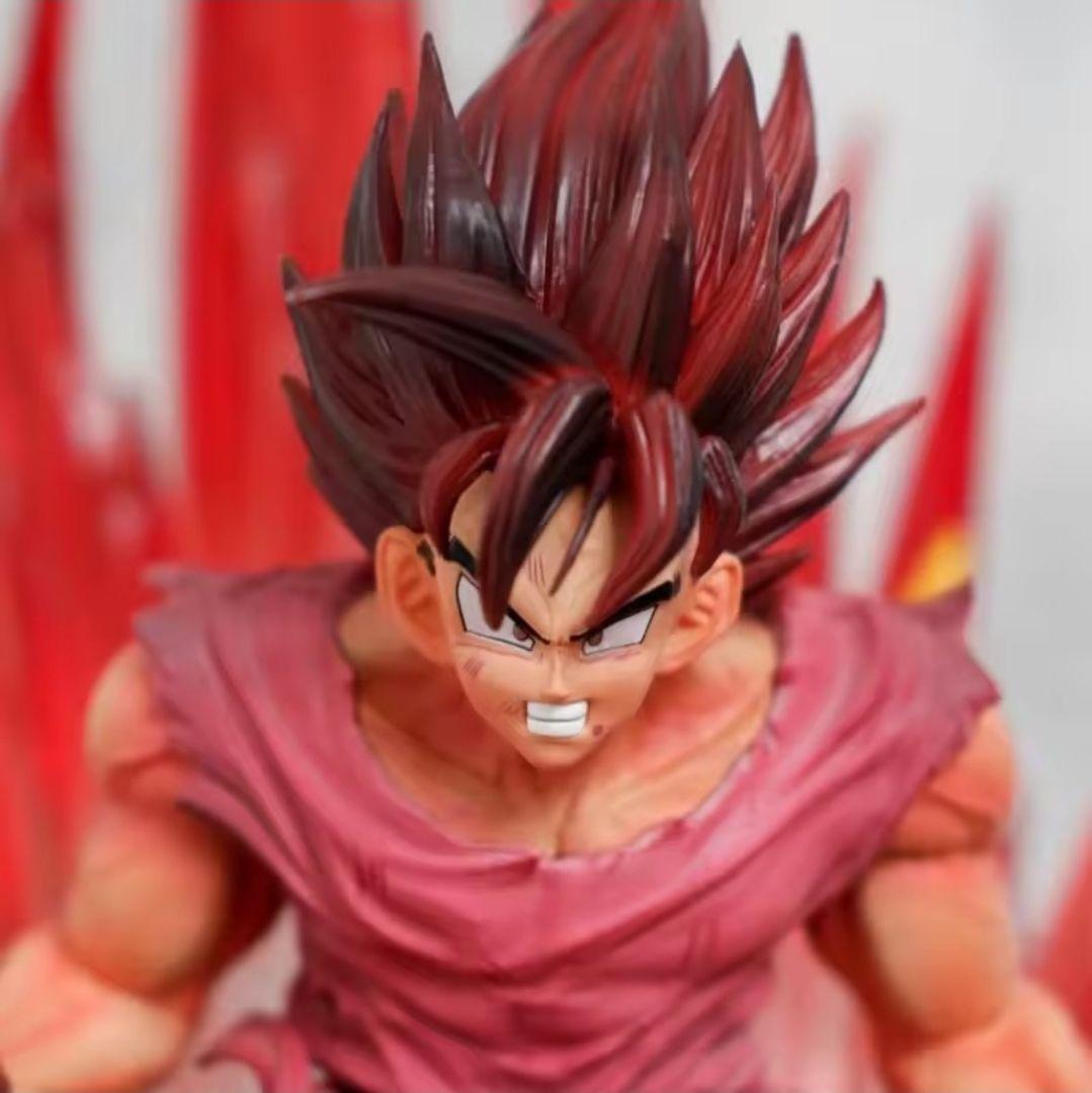 ドラゴンボール 悟空 界王拳 フィギュア ガレージキット塗装済み ドラゴンボール 界王拳 孫悟空 ガレージキット フィギュア 1/6スケール