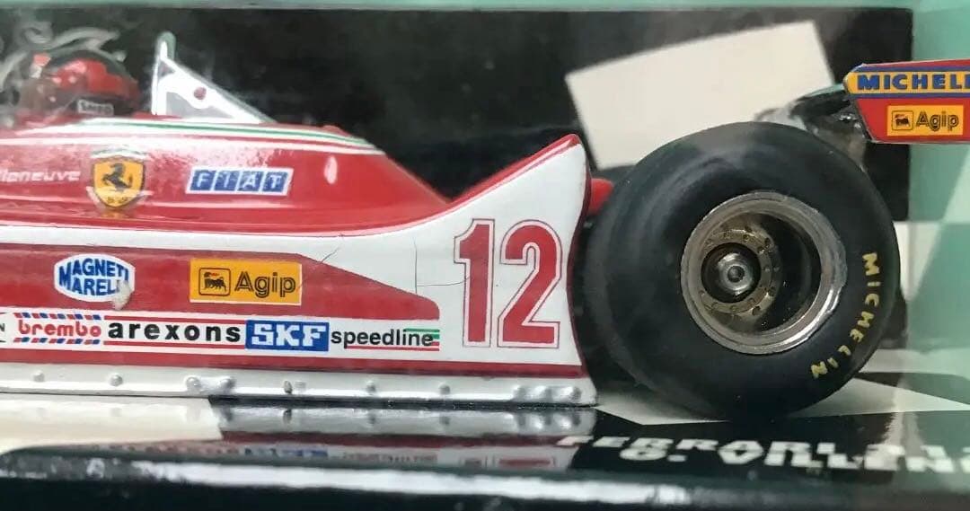 ミニチャンプス 1/43フェラーリ 312 T 4 ジル・ビルヌーブ - メルカリ