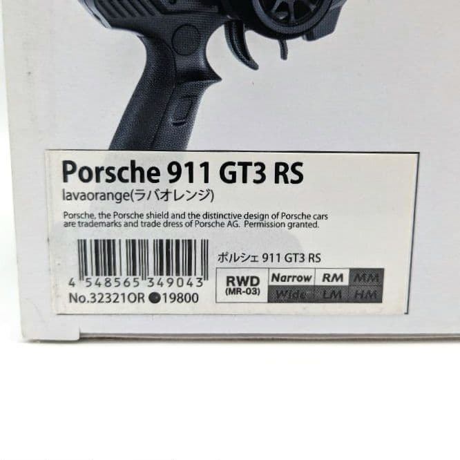 未開封】京商 ミニッツRWD ポルシェ 911 GT3 RS ラバオレンジ - メルカリ