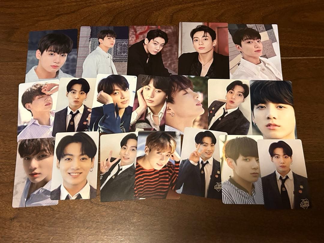 BTS ジョングク ミニフォト トレカ セット まとめ売り - メルカリ
