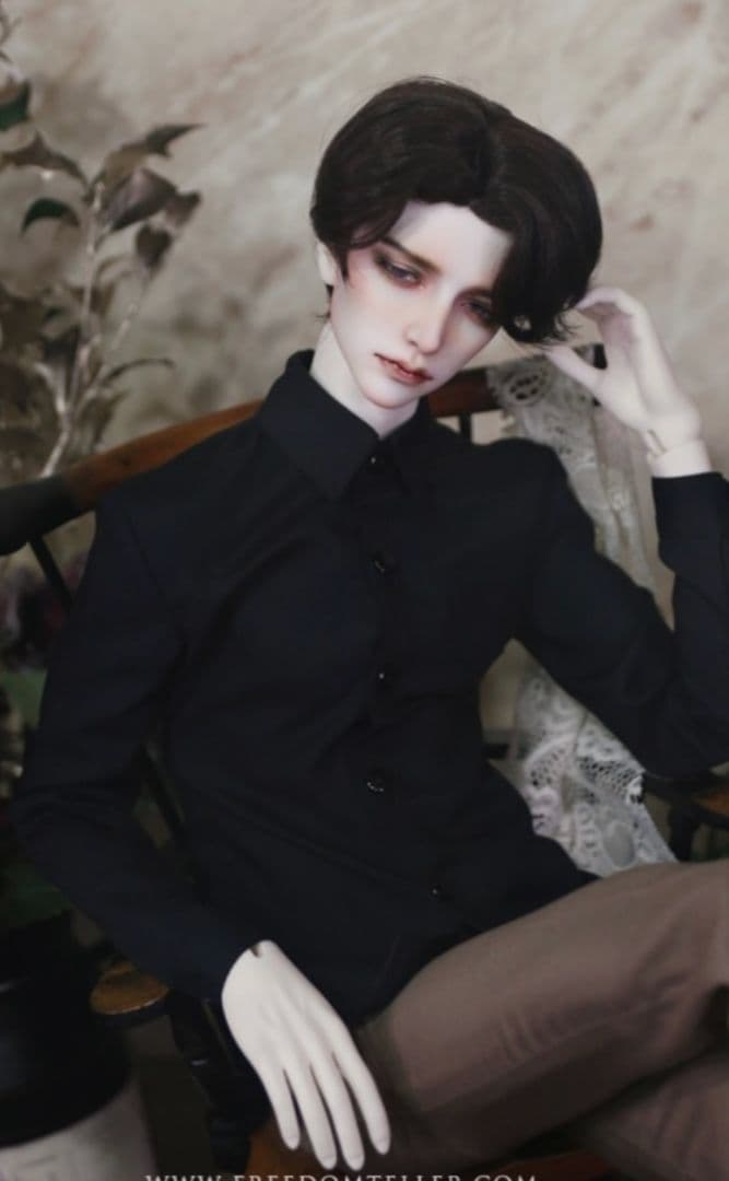 FREEDOMTELLER Decent シャツ 黒 DOLK 60cmクラス DEAR