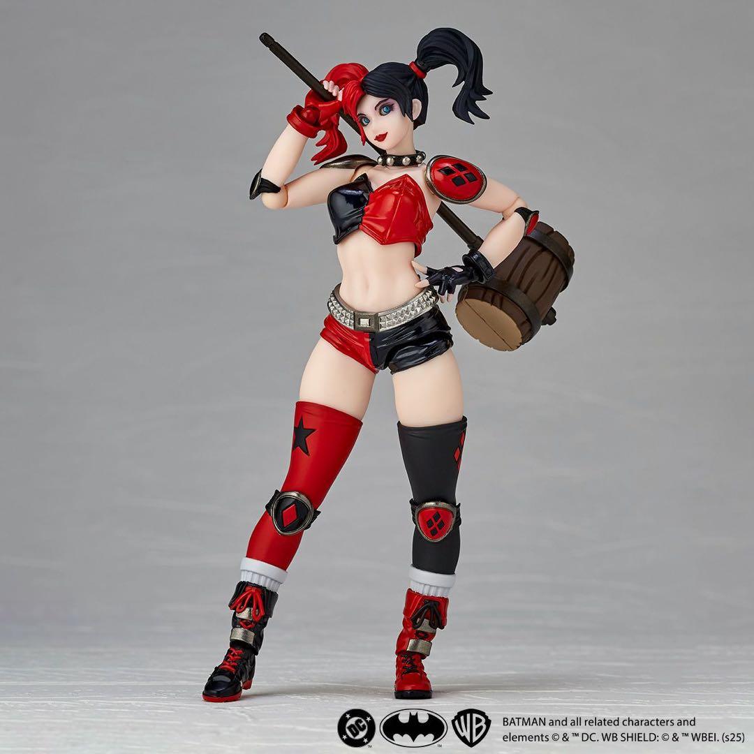 未開封】リボルテック アメイジング・ヤマグチ ハーレイ・クイン 赤×黒
