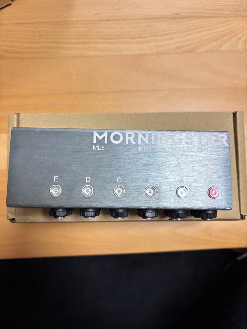 5*2様 MORNINGSTAR ML5 MIDIコントロールスイッチャー MORNINGSTAR ML5 MIDI Controlled 5 Loop Switcher / ベース専門店